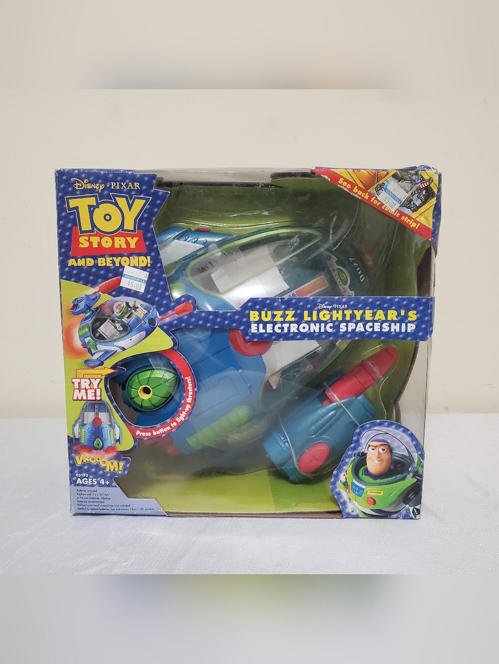 Disney Pixar Toy Story And Beyond Buzz Lightyear Electronic Spaceship With Box